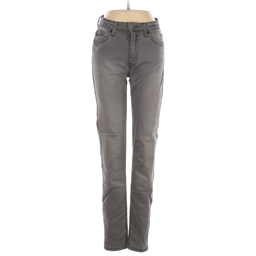 KanCan Grey Stretch Denim Jeans Size 5